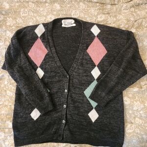 Vintage Oversized Cardigan